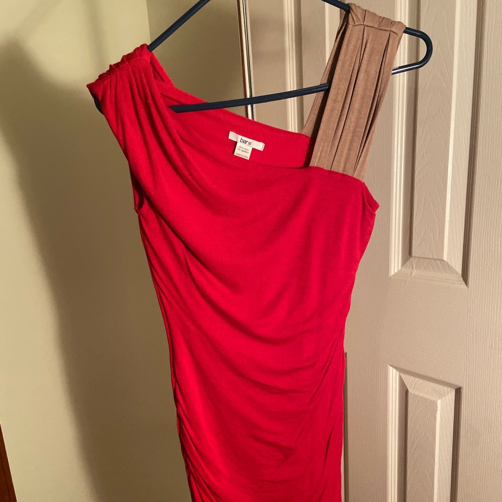 Bar III Short Red Dress